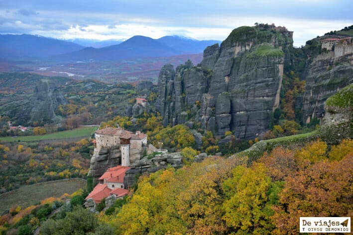 como llegar a meteora desde atenas