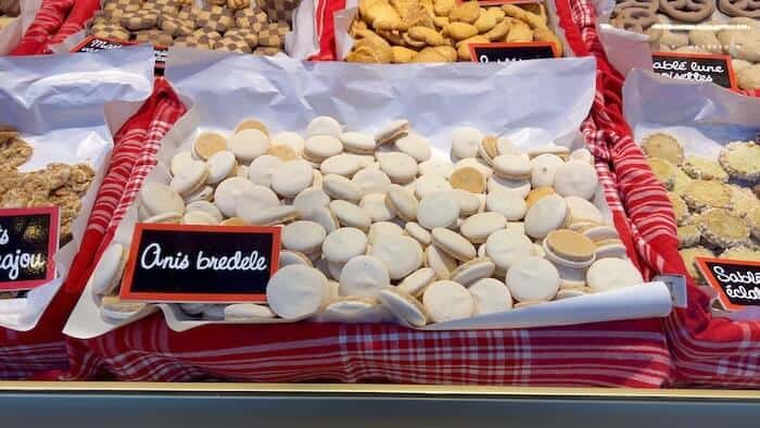 galletas tradicionales de aslacia y estrasburgo en navidad