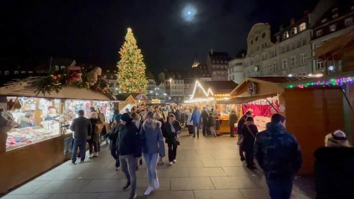 gran abeto de navidad de estrasburgo
