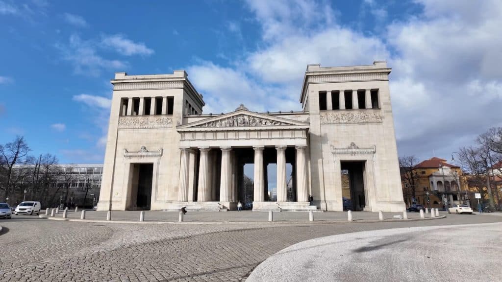 plaza del rey - que ver en munich 4 dias