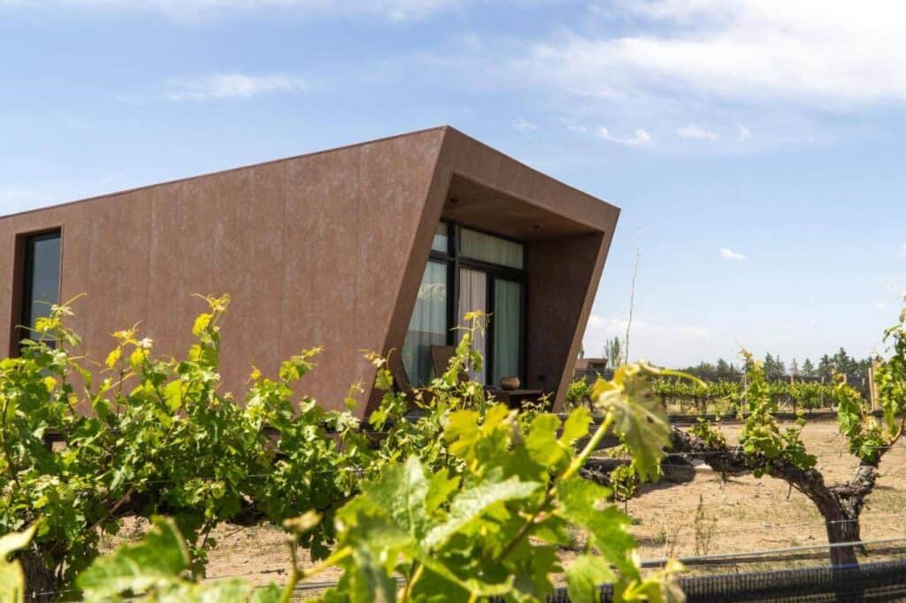 10. hoteles en bodegas mendoza - andeluna hotel