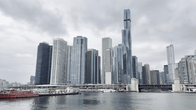 paseo en barco rio chicago