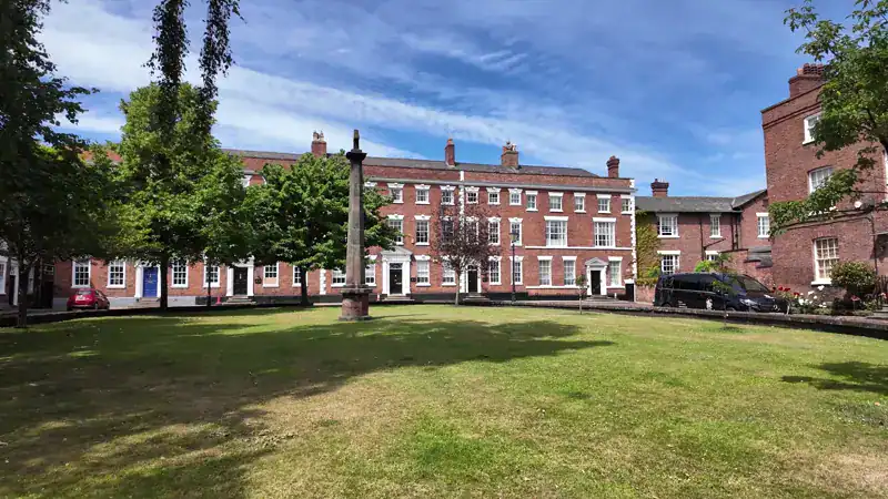 Abbey Square, la plaza de la Abadía de Chester