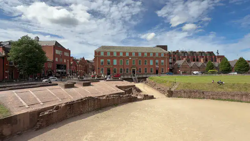 Anfiteatro Romano de Chester, el más grande de Britania